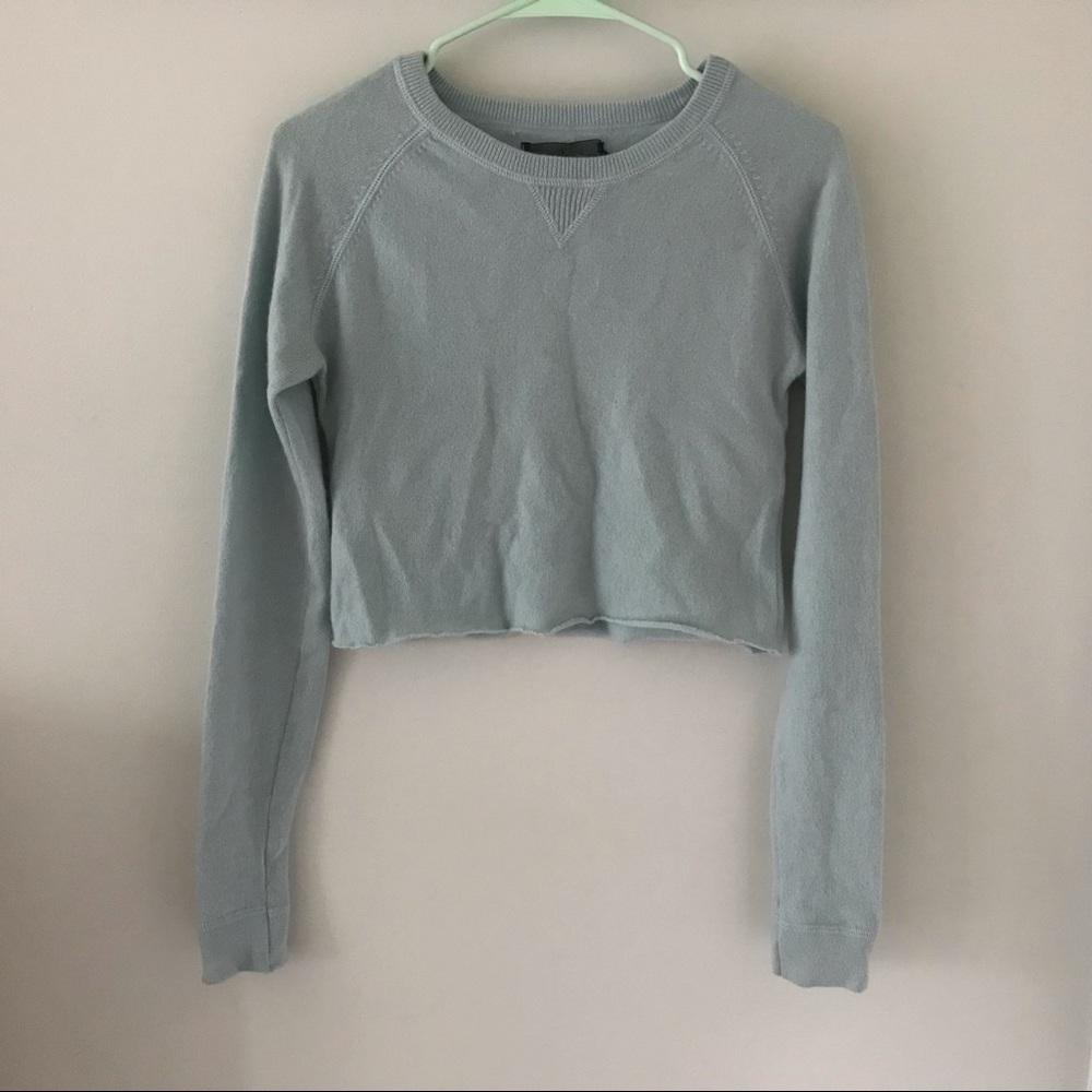Reformation Crop Sweater XS